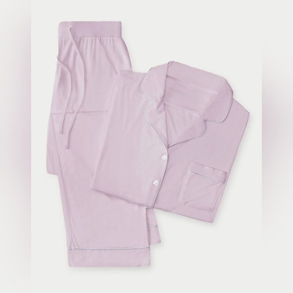 Cozy Earth Classic Bamboo Pajama Set with Collared Top. NWT. XXXL. - Picture 3 of 13